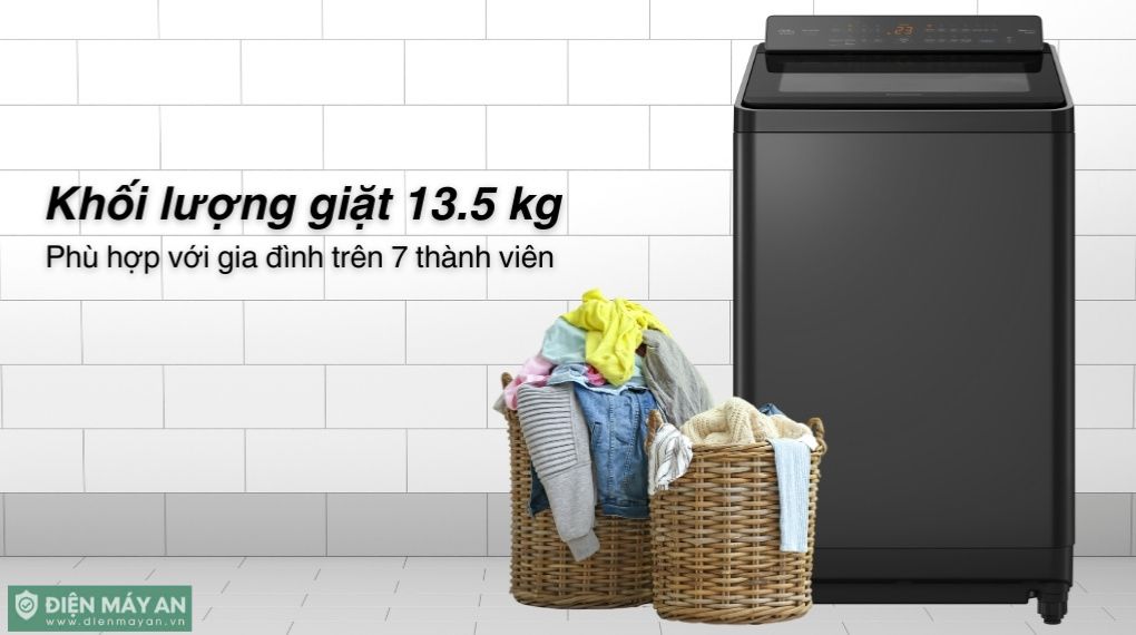 Máy giặt Panasonic Inverter 13.5 kg NA-FD135X3BV